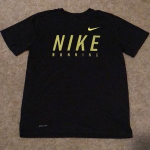 Men’s Black Dri-Fit Nike Running Tee